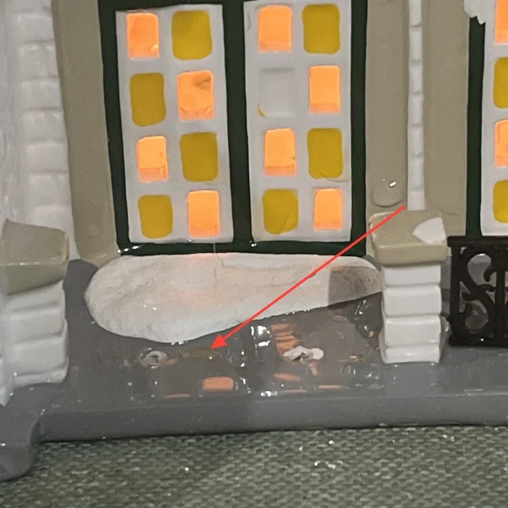 1997 Deptartment 56 Snow Village -  Linden Hills Country Club - With Bonus Golf*